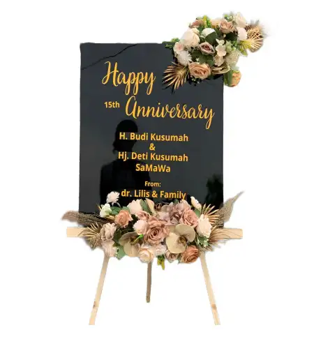 Papan Bunga Akrilik Pusako