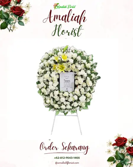 Krans Bunga Duka Pusako